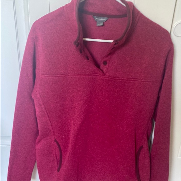 Eddie Bauer Tops - Eddie Bauer Quarter-Snap Pullover